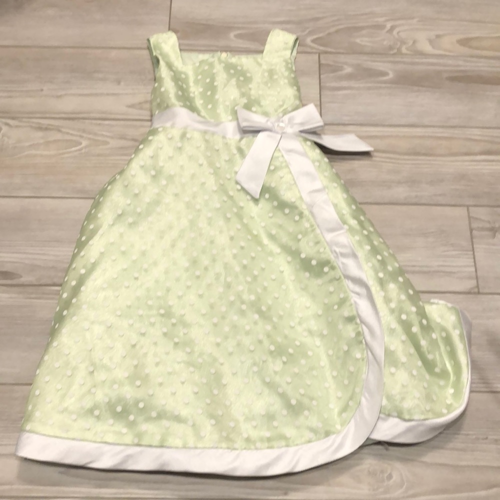 🔥$5 ADD-ON🔥 YOUNGLAND light green dress - Picture 2 of 6